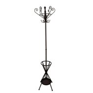 Clayre &amp; Eef   | Kapstok Staand Bruin 50x50x180 cm | 40067