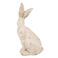 Clayre & Eef | Decoratie Beeld Konijn Beige 19x15x35 cm | 6TE0544