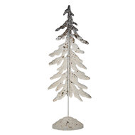 Clayre & Eef | Decoratie Boom Wit 29x14x75 cm | 5Y1258