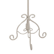 Clayre & Eef | Handdoekhouder Wit 40x24x95 cm | 6Y5665