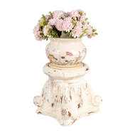 Clayre & Eef | Sokkel Beige 22x22x21 cm | 6MG0059