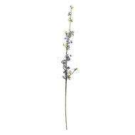 Clayre & Eef | Decoratie tak met bloemen Paars 5x5x100 cm | 5PL0111