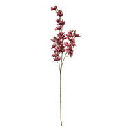 Clayre & Eef | Decoratie tak met bloemen Roze 10x10x110 cm | 5PL0114P