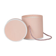 Clayre & Eef | Kado doosje Roze ø 12x12 cm | 66009P