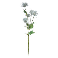 Clayre & Eef | Decoratie tak met bloemen Blauw Groen 16x9x70 cm | 5PL0124BL