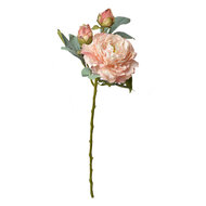 Clayre & Eef | Kunstbloem Rozen Roze 12x12x62 cm | 6PL0332P