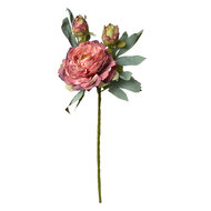 Clayre & Eef | Kunstbloem Rozen Rood 12x12x62 cm | 6PL0332R