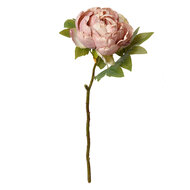Clayre & Eef | Kunstbloem Rozen Roze 10x10x48 cm | 6PL0335