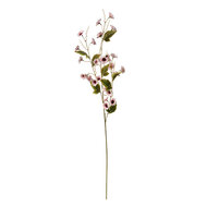 Clayre & Eef | Decoratie tak met bloemen Roze Groen 25x6x107 cm | 5PL0134P
