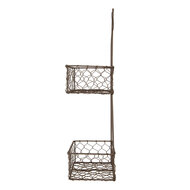 Clayre & Eef | Rek met manden Bruin 20x12x45 cm | 6Y5710