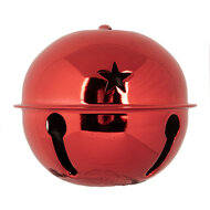 Clayre & Eef | Bel Decoratief Rood ø 14x12 cm | 6Y5726L