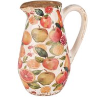 Dekoratief | Waterkan 'Fruit Fest', keramiek, 16x12x22cm | A250360