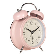 Clayre & Eef | Wekker Analoog Roze 12x6x17 cm / 1xAA | 6AC0031P