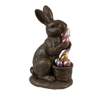 Clayre & Eef | Decoratie Beeld Konijn Bruin 13x9x22 cm | 6PR5184