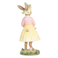 Clayre & Eef | Decoratie Beeld Konijn Beige Geel 5x6x12 cm | 6PR5436