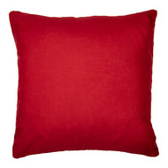 Clayre & Eef | Kussenhoes Rood Wit 44x44 cm | KT021.382