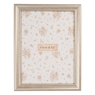 Clayre &amp; Eef   | Fotolijst Grijs 18x2x23 cm / 15x20 cm | 2F1234L