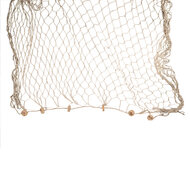 Clayre &amp; Eef   | Decoratie visnet Beige 200x400 cm | 66072