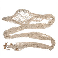 Clayre &amp; Eef   | Decoratie visnet Beige 200x400 cm | 66072
