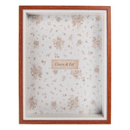 Clayre &amp; Eef   | Fotolijst Bruin 15x4x20 cm / 13x18 cm | 2F1237M