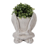Clayre &amp; Eef   | Bloempot Binnen Beige 17x16x19 cm | 6TE0553M