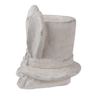 Clayre &amp; Eef   | Bloempot Binnen Beige 17x16x19 cm | 6TE0553M