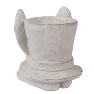Clayre &amp; Eef   | Bloempot Binnen Beige 17x16x19 cm | 6TE0553M