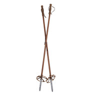 Clayre & Eef | Decoratie Skistokken (2) Bruin Grijs ø 12x100 cm | 5H0720