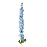 Clayre & Eef | Decoratie tak met bloemen Blauw Groen 6x6x120 cm | 5PL0155