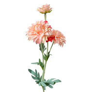 Clayre & Eef | Kunstbloem Roze Groen 10x8x75 cm | 5PL0159