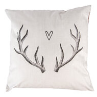 Clayre & Eef | Kussenhoes Beige Bruin 45x45 cm | NWV20-1