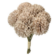 Clayre & Eef | Kunstbloem bos van 8 stuks Grijs Groen 15x15x32 cm | 6PL0395G