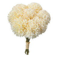 Clayre &amp; Eef   | Kunstbloem bos van 8 stuks Wit Groen 15x15x32 cm | 6PL0395W