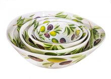 Organische schaal olijven groot XL Ø32cm | GB043 | Piccobella