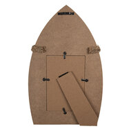 Clayre & Eef | Fotolijst Wit Blauw 20x2x32 cm / 10x15 cm | 2F1225