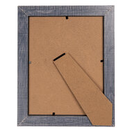 Clayre &amp; Eef   | Fotolijst Wit Blauw 19x2x24 cm / 15x20 cm | 2F1226L