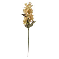 Clayre & Eef | Decoratie tak met bloemen Geel Groen 10x8x71 cm | 5PL0162Y