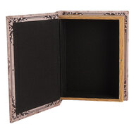 Clayre &amp; Eef   | Opbergdoos Beige Bruin (3) 27x22x7 / 22x17x6 / 17x12x4 cm | 66255