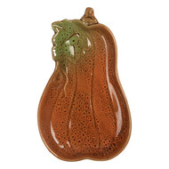 Clayre & Eef | Schaaltje Pompoen Oranje Groen 17x10x2 cm | 6CE2155