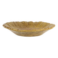 Clayre & Eef | Schaaltje Bloem Geel Oranje ø 14x3 cm | 6CE2161