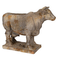 Clayre & Eef | Bloempot Binnen Grijs Beige 36x15x28 cm | 6MG0110