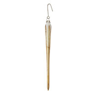 Clayre & Eef | Kersthanger Beige Grijs ø 2x21 cm | 6GL4714