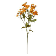 Clayre & Eef | Decoratie tak met bloemen Geel Groen 8x8x63 cm | 6PL0384Y
