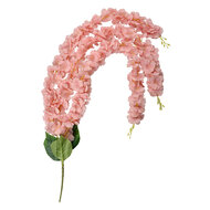 Clayre & Eef | Kunstbloem guirlande Roze Groen 6x6x108 cm | 6PL0388P