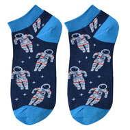 Clayre & Eef | Sokken Blauw Grijs 36-41 | JZSSK0004