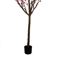 Clayre & Eef | Decoratie Kersenbloesem boom Roze Bruin 45x45x185 cm | 5PL0143