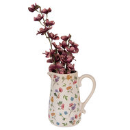 Clayre & Eef | Decoratieve Schenkkan Beige Roze 21x15x23 cm | 6CECFL0002L
