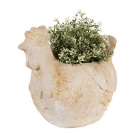 Clayre & Eef | Bloempot Binnen Beige Bruin 31x20x27 cm | 6MG0108