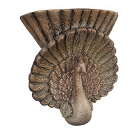 Clayre & Eef | Bloempot Binnen Groen Bruin 36x12x39 cm | 6MG0111