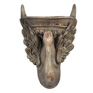 Clayre & Eef | Bloempot Binnen Groen Bruin 30x15x43 cm | 6MG0112